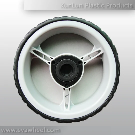 Strong Push Golf Cart Eva Wheel Golf Trolley Wheel Golf Caddy Wheel