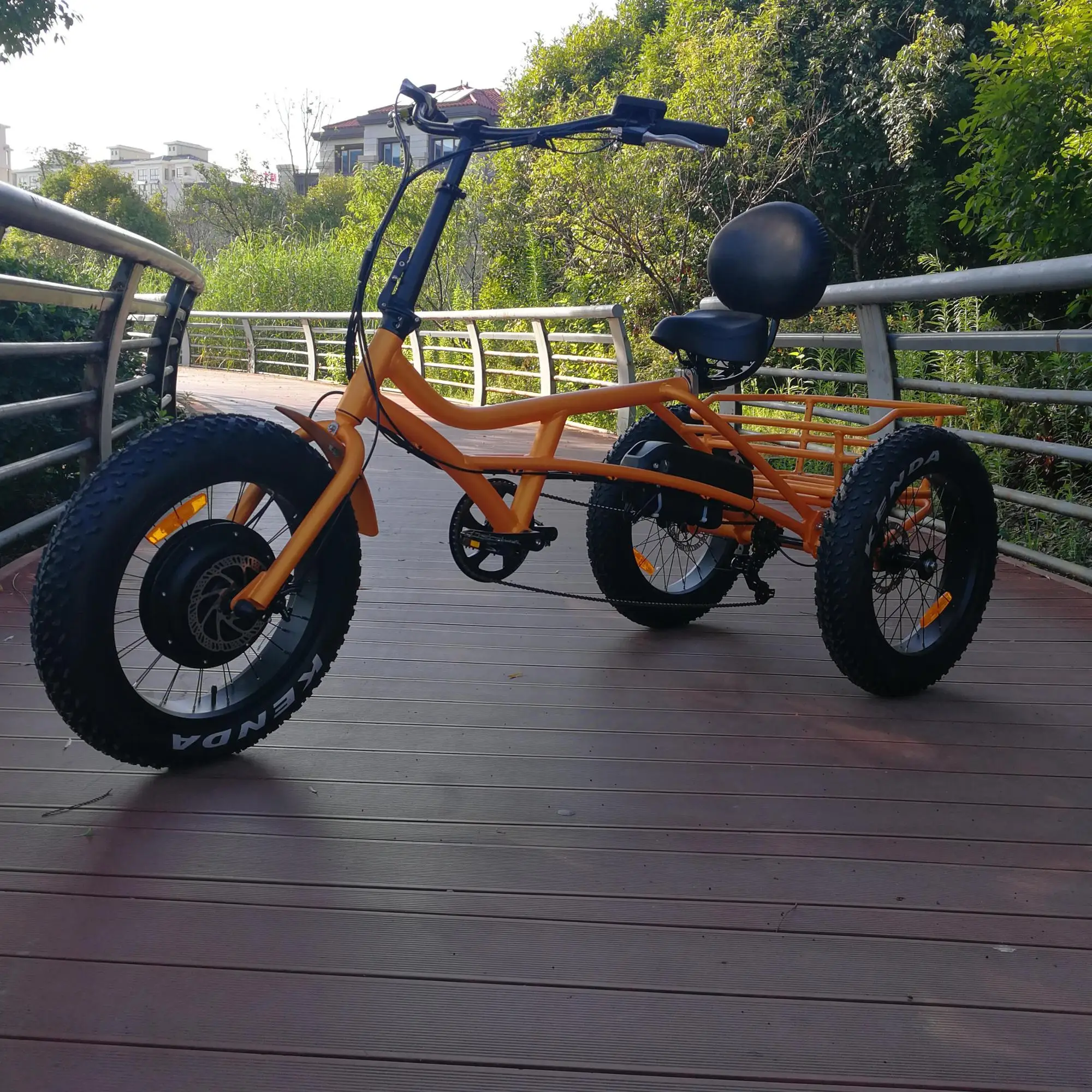 battery assisted tricycle