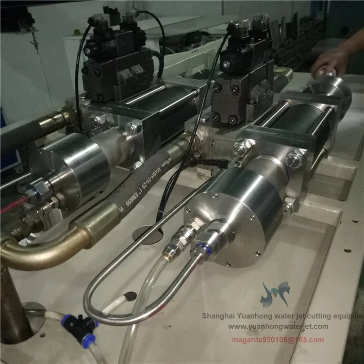 Waterjet Cutting Machine High Pressure Pump With Double Intensifier