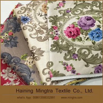 Latest Embossed Printing Flower Sofa Fabric Small Print Latest Embossed Printing Flower Sofa Fabric Small Print For And Home Textile