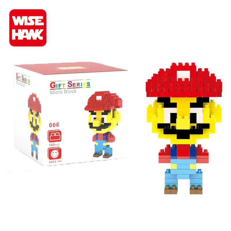 Mario Yoshi Pacman Kong Mini Building Block iBlock Linkgo 68161 Multi a F01 