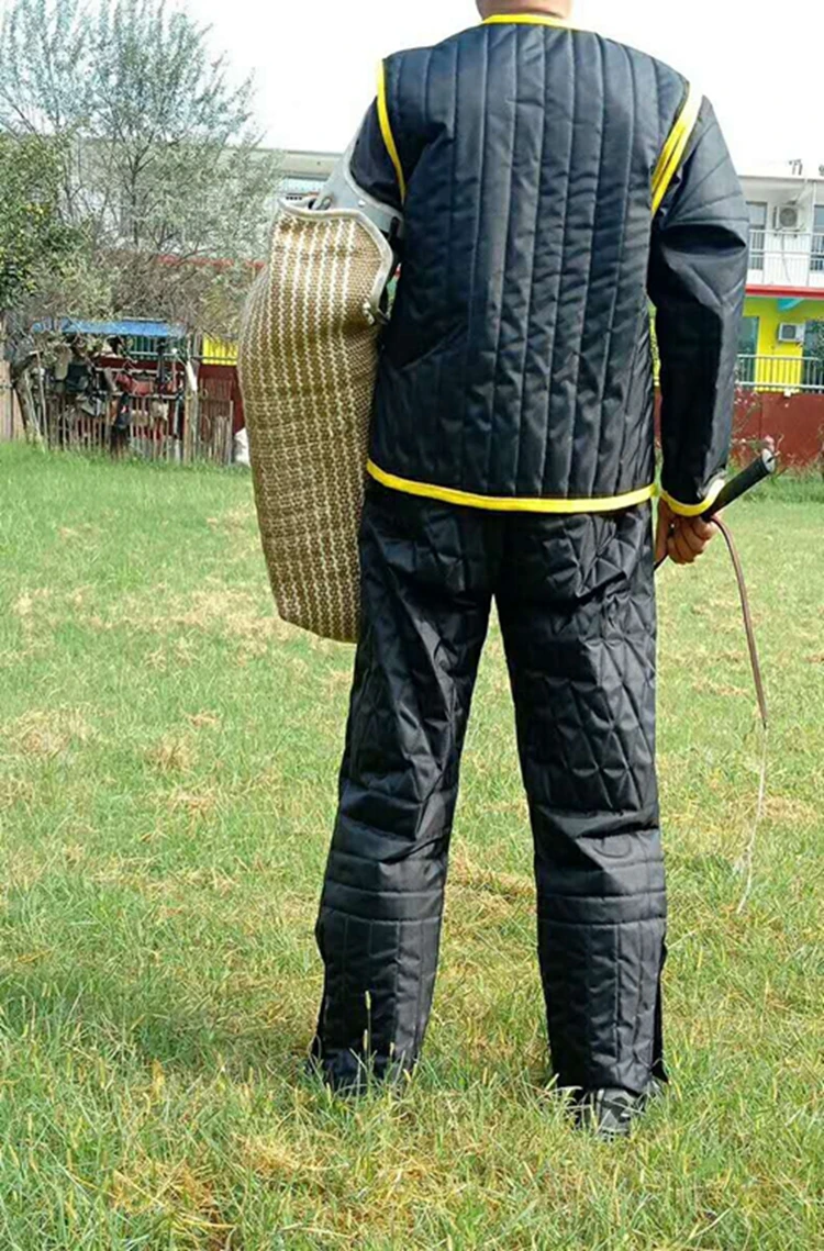 2019 Wholesale Dog Bite Suit Dog Flax Training Protection Dog Training