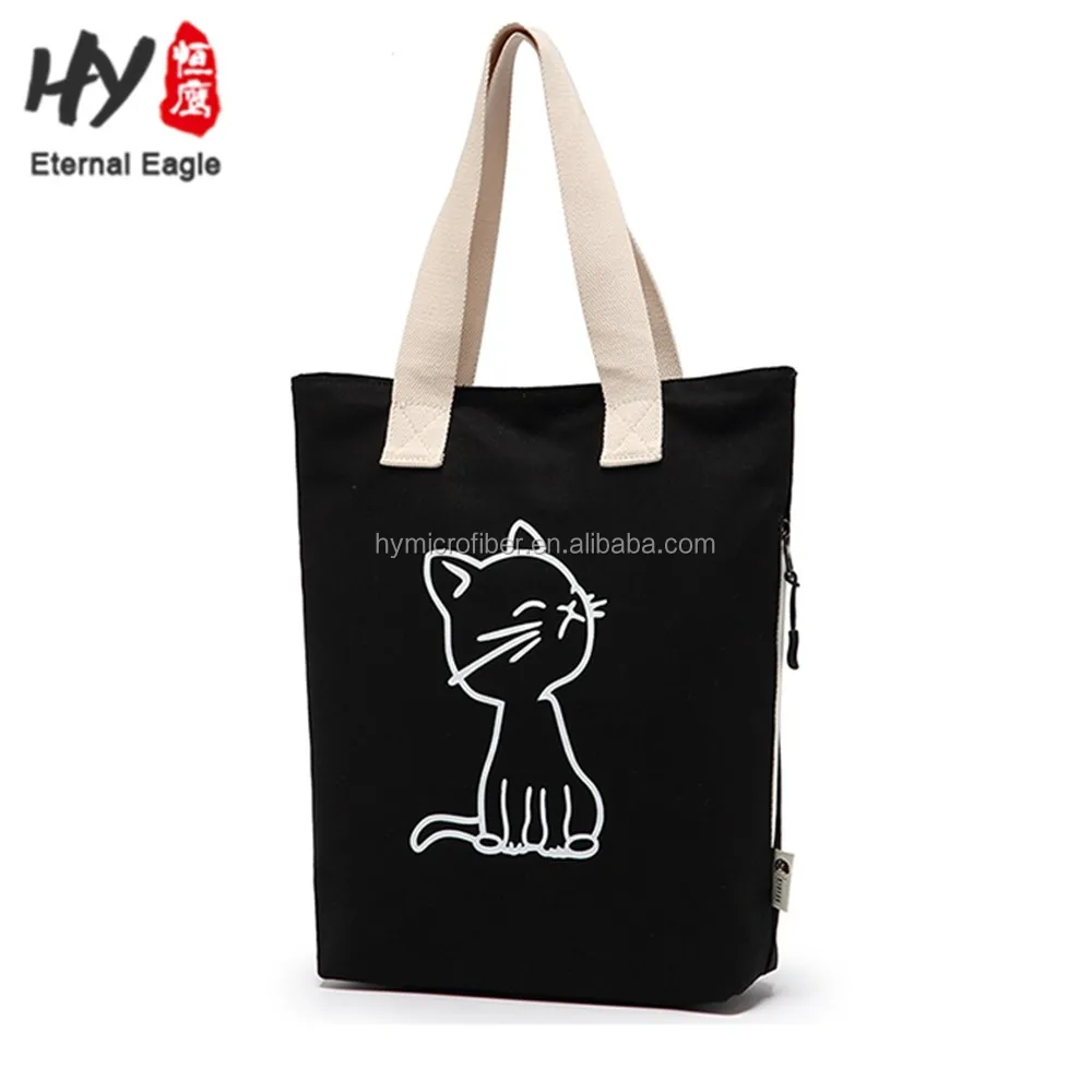 Eco Friendly Lightweight Organic Cotton Canvas Tote Bag,Casual Canvas