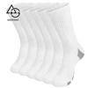 Dri-Tech Moisture Control Cushion Athletic White Crew Socks