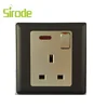 2017 Switch Manufacturer Good Design 1 Gang TEL RJ11 RJ14 Wall Socket, TEL Socket Outlet, Single TEL Socket
