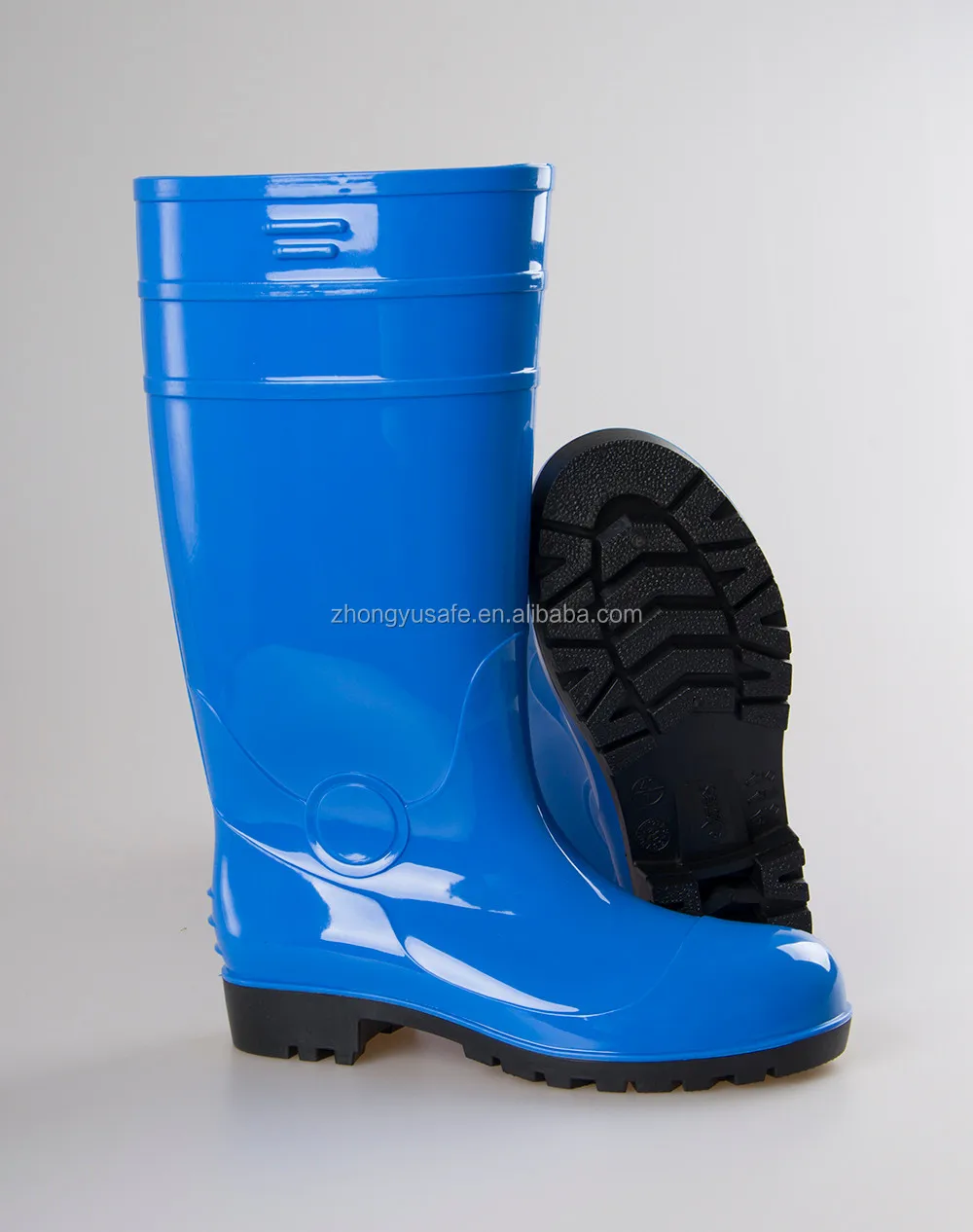 Safety Rain Boot Pvc Gum/waterproof Boots Men/rubber Galoshes