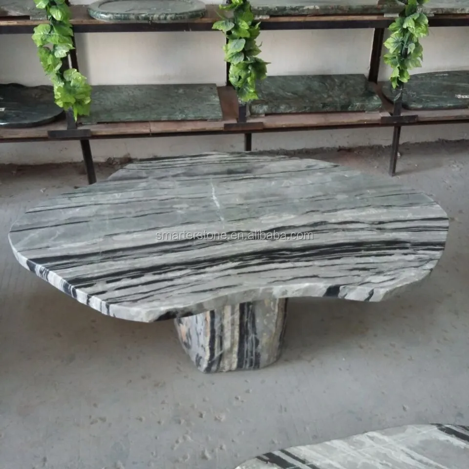 ストーンテーブルフォレストグリーンテーブルガーデンデコレーションベンチマーブルガーデンベンチ - Buy 石のテーブル、大理石ガーデンベンチ