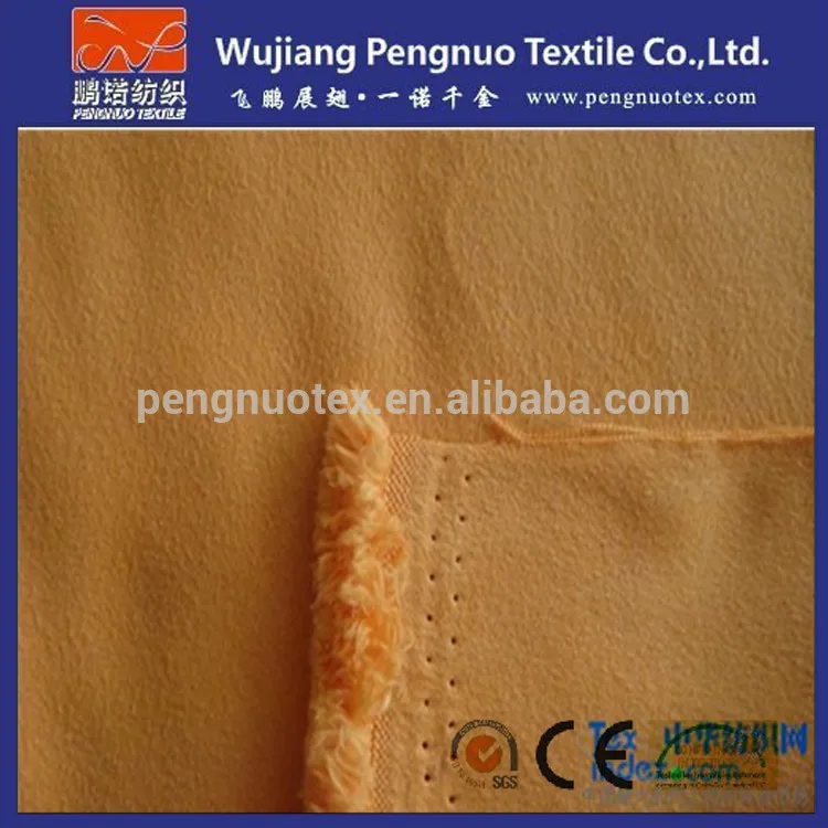 High Quality 80 Polyester 20 Polyamide Double Sided Brushed Microfiber