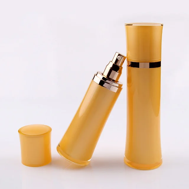 Beautiful Cosmetic Packaging Glass Airless Pump Bottles 15ml 30ml 60ml