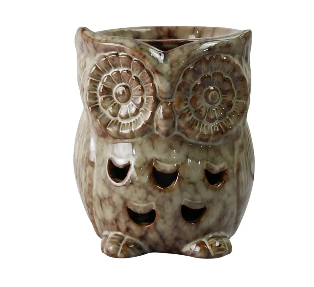 Ceramic Owl Shape Electric Aroma Wax Melt Warmer Buy Electric Wax