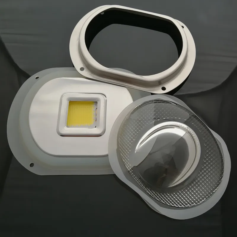 Wuxi kinglux factory lens for led street waterproof optical led lens for luminus cxm 22 cob