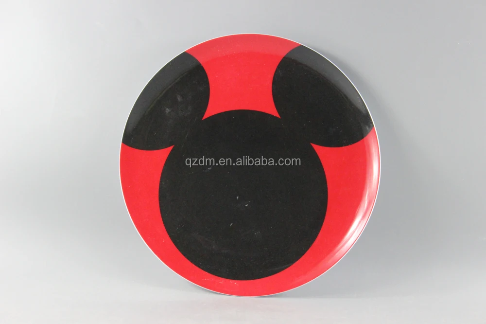 Reusable Plastic Melamine Decorating Food Plates