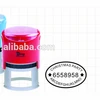 Factory direct sale different size Oval Self-inking Stamp data stamp