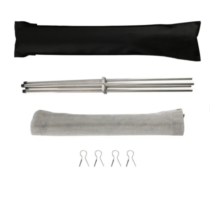 304 Stainless Steel Bonfire Wire Mesh Fire Pit For Camping Buy 304