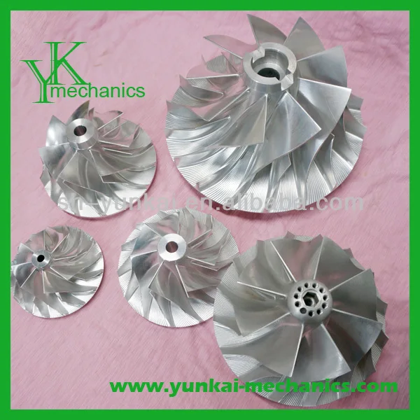 Stainless Steel Turbine Impeller Wheel Parts for Power