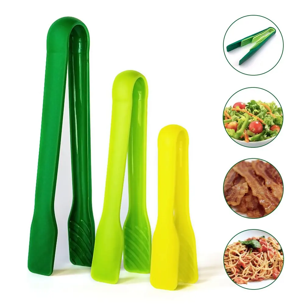 Coloful Bread Tongs Set Food Grade Plastic Tong For Children Buy