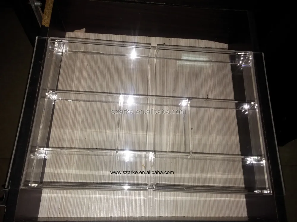Clear Expandable Sectioned Acrylic Drawer Inside Organizer Divider Or