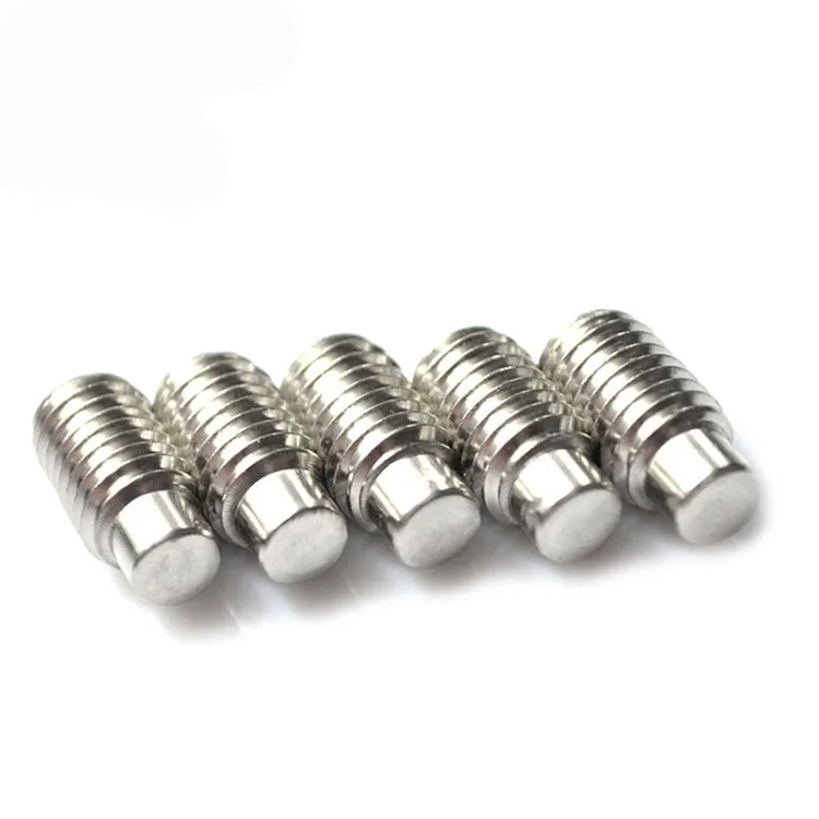 Hex socket ball point headlesss set screw grub screw for door handle