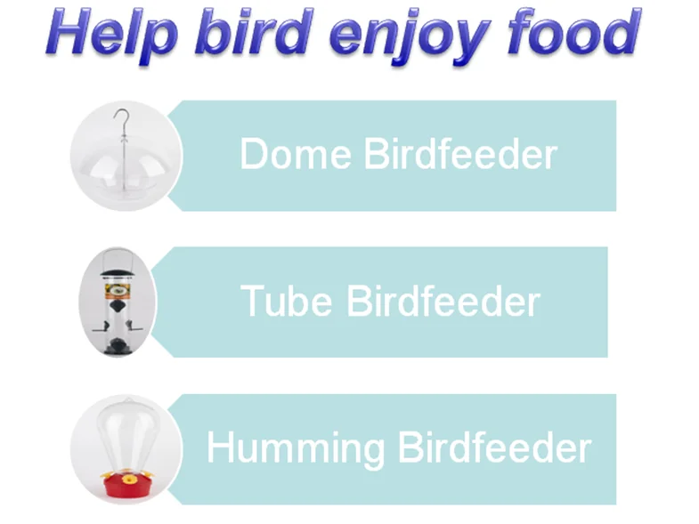 WILD BIRDS UNLIMITED Hanging Clear Bird Feeder Squirrel Proof Large Dome