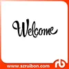 New design-Welcome Sunny Script Word Stencil-Plastic Letter Drawing Stencil for Pillows, Signs, Walls & More