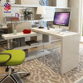 Hot High Cl White Gloss Office Counter Study Table Hot High Cl White Gloss Office Counter Study Table Computer Desk
