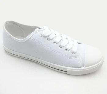 cheap white canvas shoes wholesale