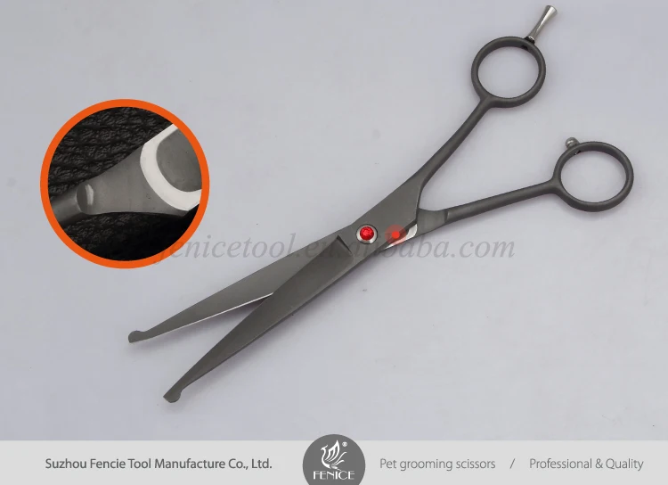 Tesoura ponta redonda pet Clearance