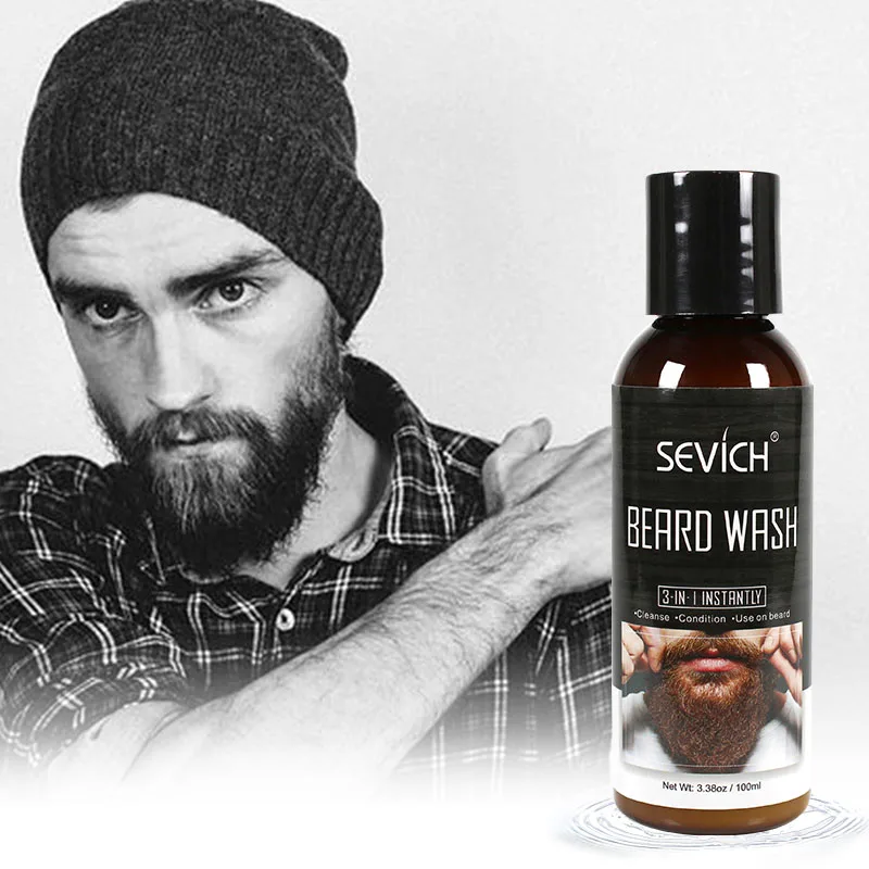 Organic Beard Shampoo And Conditioner Mens Beard Wash Shampoo Natural