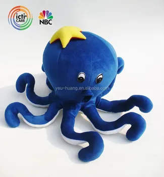 blue octopus toy