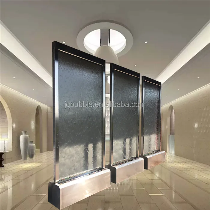 Custom Made Waterfall Home Decor Glass Waterfall Room Divider Buy