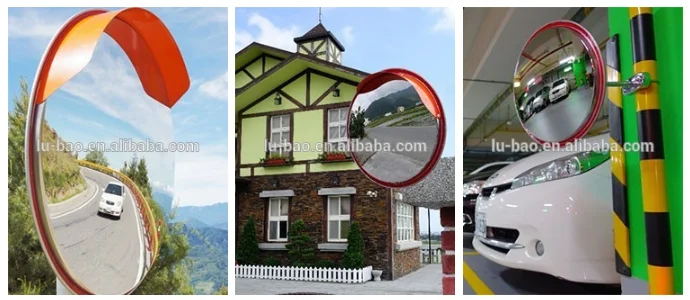 PC or Acrylic Road Convex Mirror/ Road Safety Convex Mirror/Traffic convex