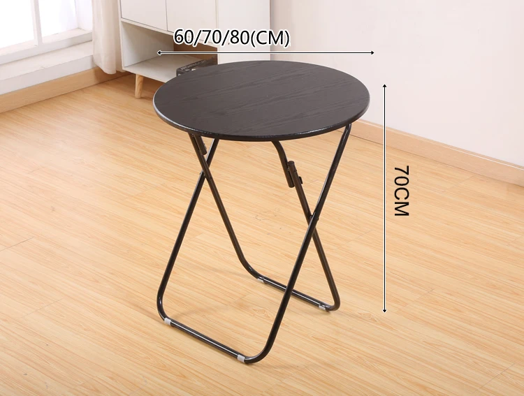 Folding Wooden Round Dinner Tea Table For Home Furniture Buy Folding