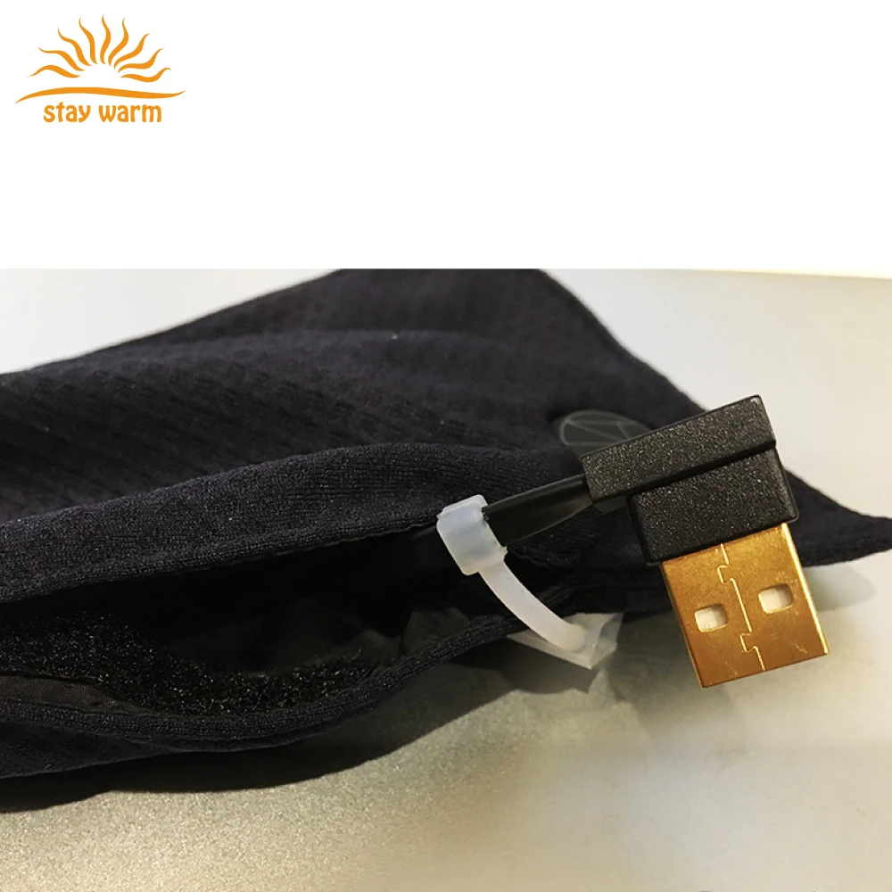 OEM battery USB heated scarf personalized fashionable winter neck warmer