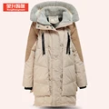 HOT Winter clothes for pregnant women long sleeve thick maternity down jackets both side of zipper