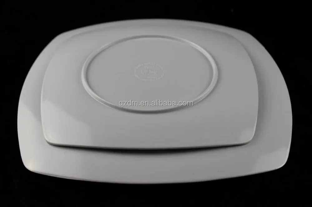 Plastic Cake dishes Melamine Dinner plate for Picnic
