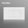 Wholesale China Market PC 2 Gang 2 Way Night Lighting Switch For House