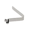 Factory direct sale spring button clip with single end button
