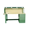 KINDLE Electronic Tradesman Wooden Metal Tech Technician's Workshop Lab Lighting Workbench With Light