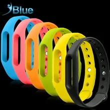Smart Colorful For Xiaomi Mi band 1 1S Wristband Silicone Replace Belt Strap For Mi Band Bracelet Replacement Band Accessories