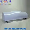 taxi top light box with magnets car advertising top light LED screen can change the color and text