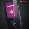 Outdoor touch screen access control 125KHz 13.56MHz RFID card reader Mifare reader, TCP/IP wiegand RS485
