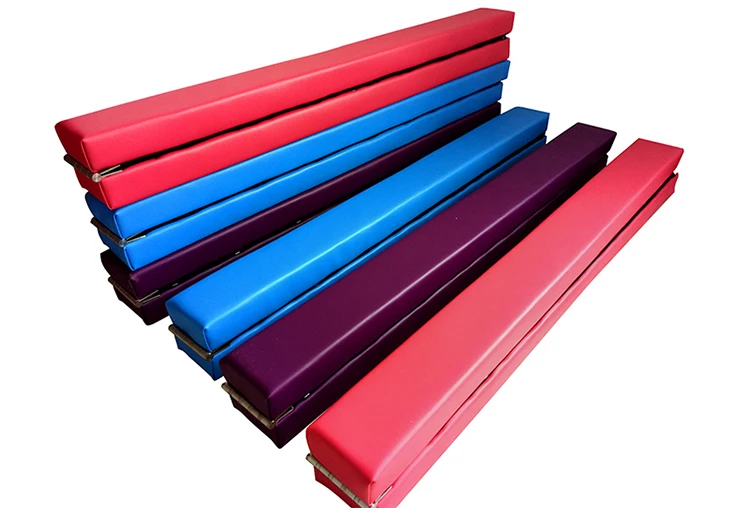 Kids Gymnastics Folding Training Floor Balance Beams Equipment For