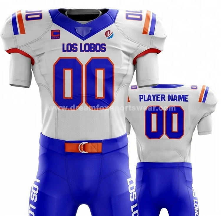 Custom College School American Football Jersey Football Clothing Design ...