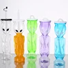 Colorful Plastic Drinking Yard Glass