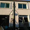 12m excellent electric telescopic high mast tower