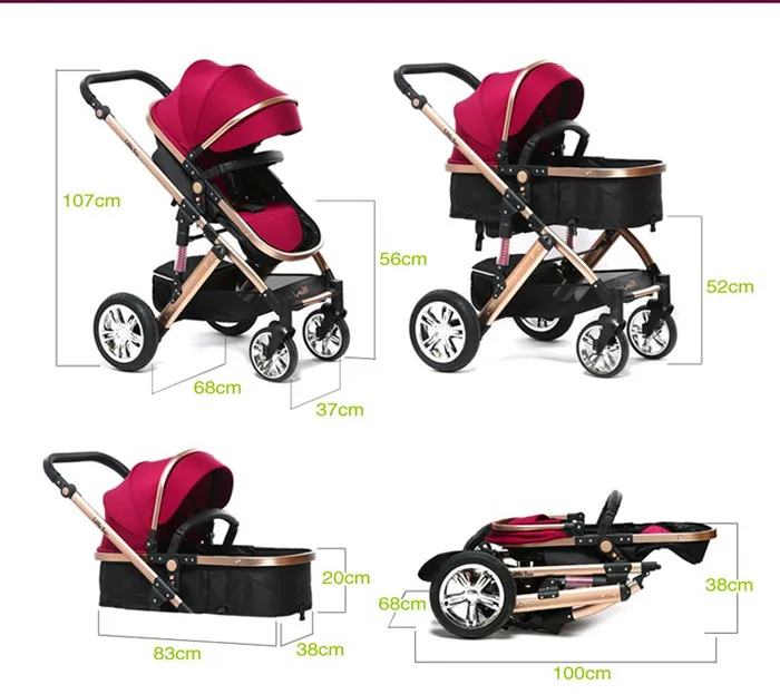 Factory Directly Eva Big 4 Wheels Baby Stroller For Children Buy Baby Stroller With 4 Wheels