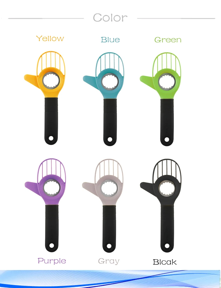 2019 kitchen gadget innovant multifunctional avocado peeler cutter corers cutter tools