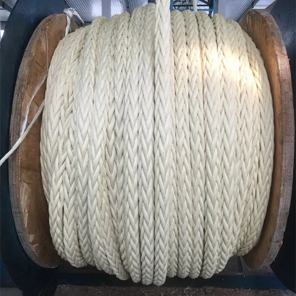 High strength UHMWPE mooring rope for tow rope