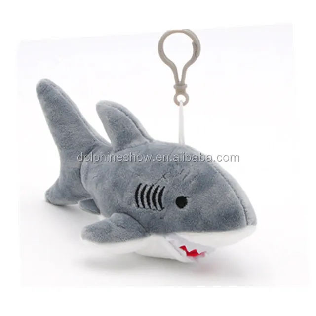 shark plush keychain