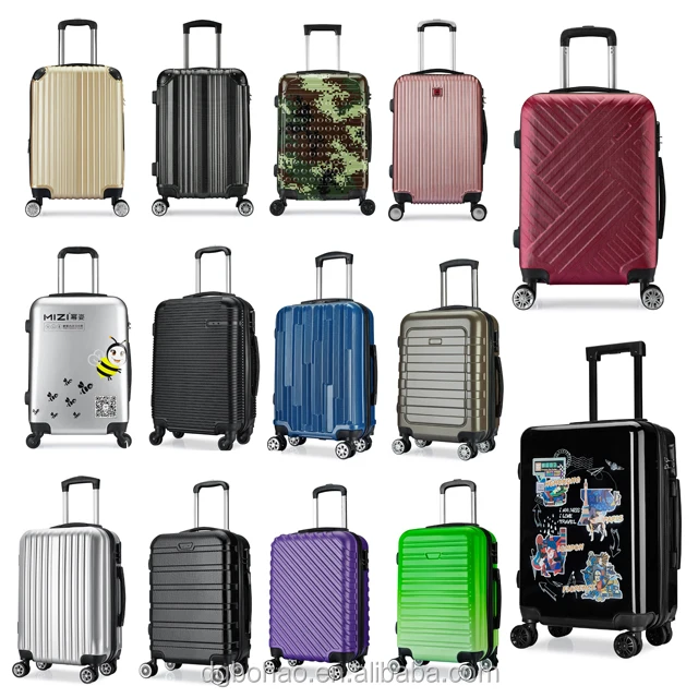 Cabin Case Trolley Flight Luggage Bag & Case Abs - Buy Hard Plastic ...